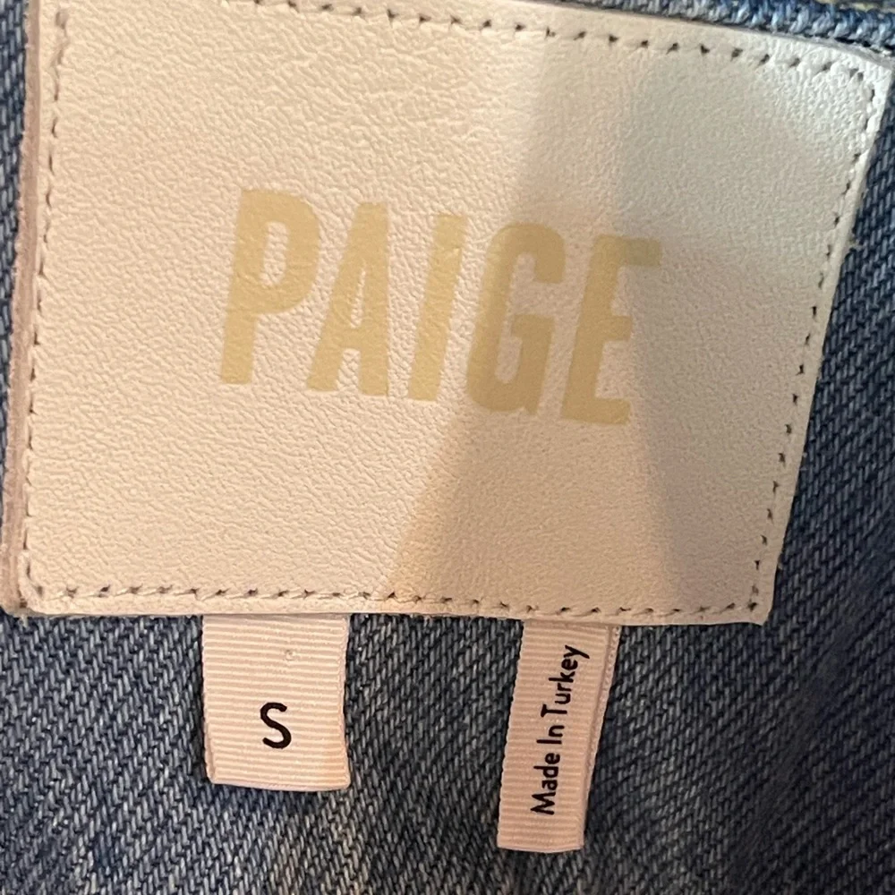 NWOT Paige Jean Jacket - Picture 9 of 10